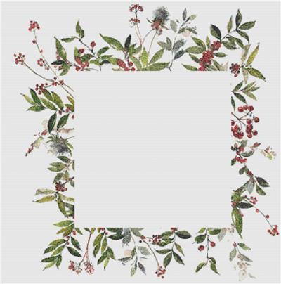 click here to view larger image of Winter Berry Frame I (chart)