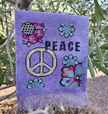 click here to view larger image of Peace Prayer Flag (chart)
