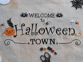 click here to view larger image of Welcome to Halloween Town (chart)