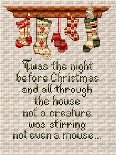 click here to view larger image of Christmas Stockings - Sue Hillis (chart)