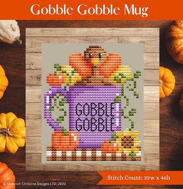 click here to view larger image of Gobble Gobble Mug (chart)