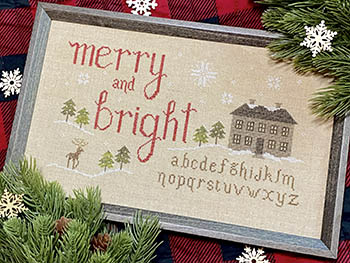 click here to view larger image of Merry and Bright Sampler (chart)
