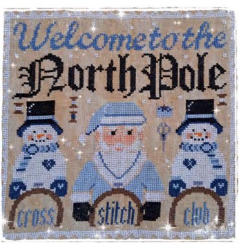 click here to view larger image of North Pole Cross Stitch Club (chart)