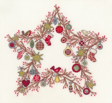click here to view larger image of Star of Wonder (counted cross stitch kit)