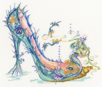 click here to view larger image of The Siren (counted cross stitch kit)