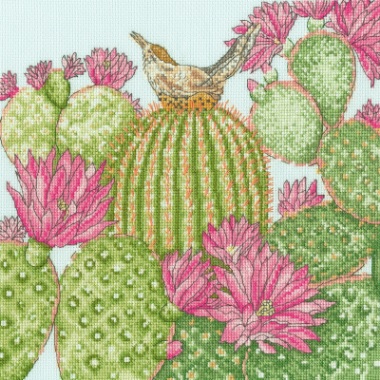click here to view larger image of Cactus Garden (counted cross stitch kit)