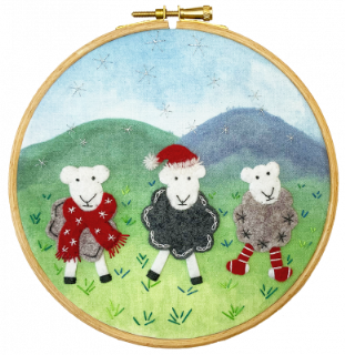 click here to view larger image of Woolly Jumpers (embroidery kit)