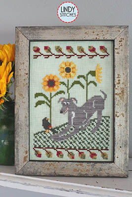 click here to view larger image of Romping in the Sunflowers (chart)