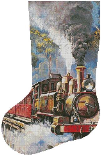 click here to view larger image of Puffing Billy Stocking (Left) (chart)
