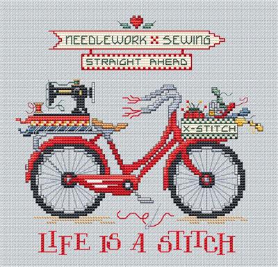 click here to view larger image of Life is a Stitch - Sue Hillis (chart)