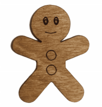 click here to view larger image of Wooden Magnetic Needle Holder - Cookie (accessory)