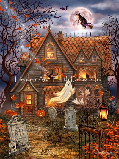 click here to view larger image of Haunted House/Mini - Dona Gelsinger (chart)
