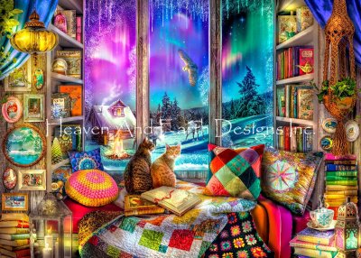 click here to view larger image of Winter Reading Nook, The - Aimee Stewart (chart)