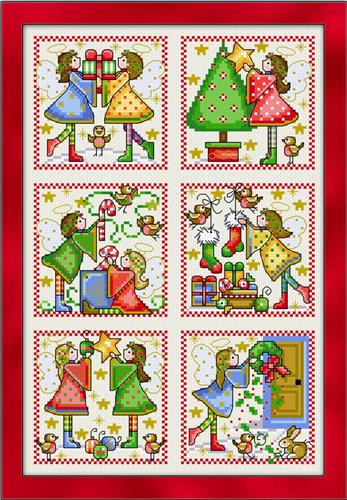 click here to view larger image of Little Christmas Angel Delights (chart)