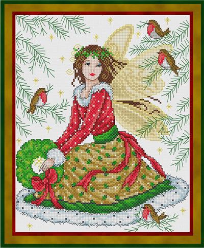 click here to view larger image of Sweet Christmas Fairy (chart)