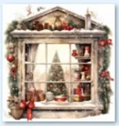 click here to view larger image of Christmas Window Magnet (accessory)