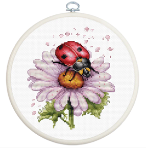 click here to view larger image of Field Flower (counted cross stitch kit)