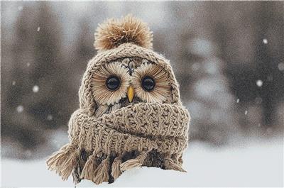 click here to view larger image of Cosy Owl (chart)