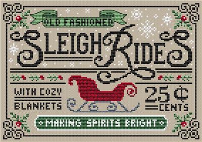 click here to view larger image of Sleigh Rides (chart)