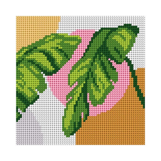 click here to view larger image of Banana Leaf (needlepoint kit)