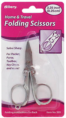 click here to view larger image of Home and Travel Folding Scissors Metal  (accessory)