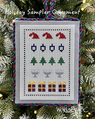 click here to view larger image of Holiday Sampler Ornament (chart)