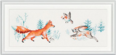 click here to view larger image of Forrest Friends 1 (counted cross stitch kit)