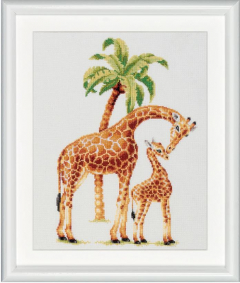 click here to view larger image of Safari Giraffe (counted cross stitch kit)