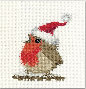 click here to view larger image of Festive Rowen (counted cross stitch kit)