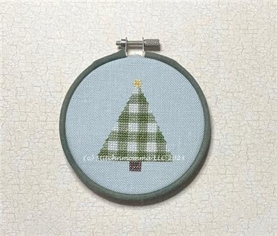 click here to view larger image of Magnificent Minis - Plaid Christmas Tree (chart)