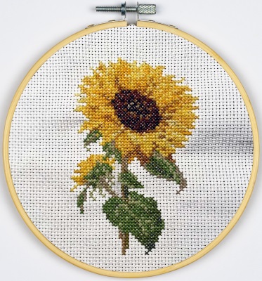 click here to view larger image of Sunflower (counted cross stitch kit)
