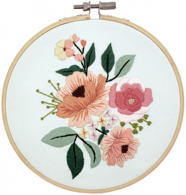 click here to view larger image of Wildflowers - Embroidery (embroidery kit)