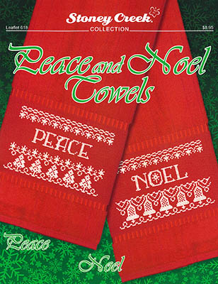 click here to view larger image of Peace and Noel Towels (chart)