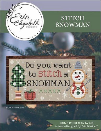 click here to view larger image of Stitch Snowman (chart)