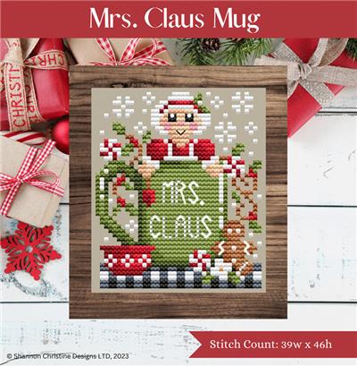 click here to view larger image of Mrs Claus Mug (chart)