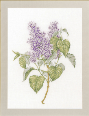 click here to view larger image of Lilac (counted cross stitch kit)