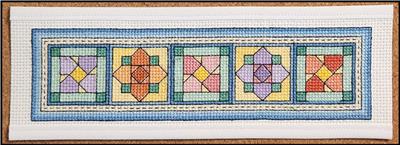 click here to view larger image of QB9 Spring Flowers Bookmark (chart)