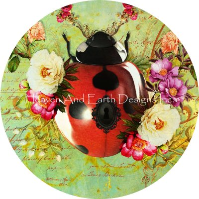 click here to view larger image of Ornament Ladybug Luck - Jena Della Grottaglia -Maldonaldo (chart)