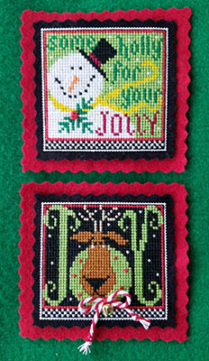 Joan Elliott Santa & Friends Advent Calendar - Cross Stitch Pattern -  123Stitch