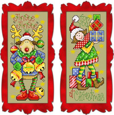 click here to view larger image of Jingle Jolly Greetings 1 (chart)