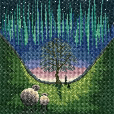 click here to view larger image of Sycamore Gap (counted cross stitch kit)