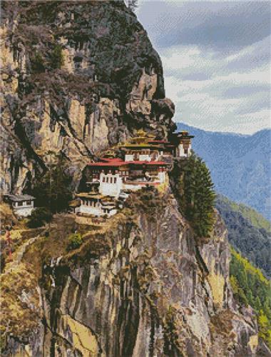 click here to view larger image of Tiger's Nest Monastery (chart)