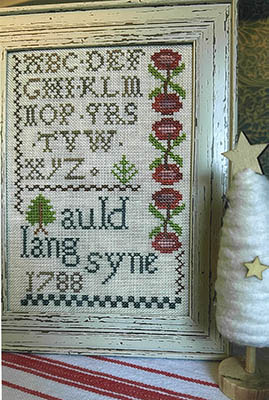 click here to view larger image of Robert Burns Sampler Auld Lang Syne (chart)