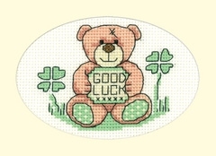 click here to view larger image of Good Luck Greeting Cards (counted cross stitch kit)
