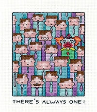 click here to view larger image of Always One (counted cross stitch kit)