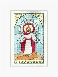 click here to view larger image of Blessings Christmas Cards (counted cross stitch kit)