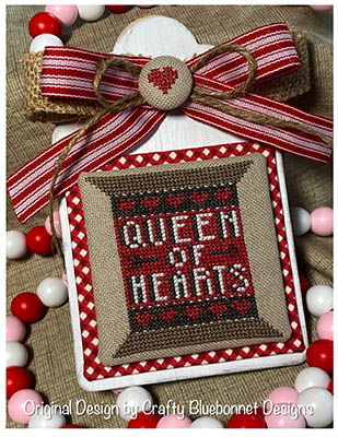 click here to view larger image of Queen of Hearts Spool (chart)