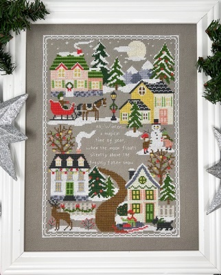 click here to view larger image of Winter Traditions Sampler (chart)