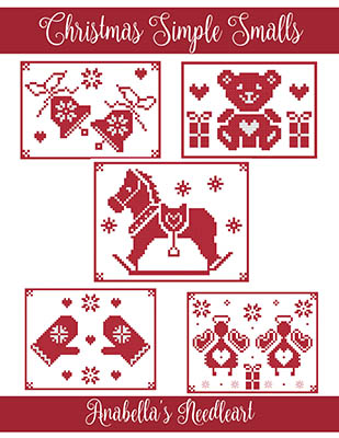 click here to view larger image of Christmas Simple Smalls - 5 Red (chart)