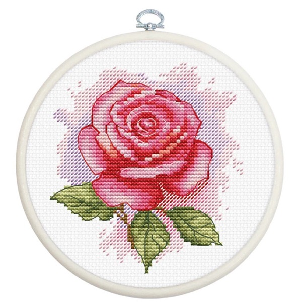 click here to view larger image of Rose Aroma (counted cross stitch kit)